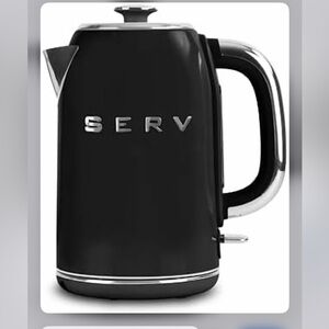 SERV Black Electric Kettle✨